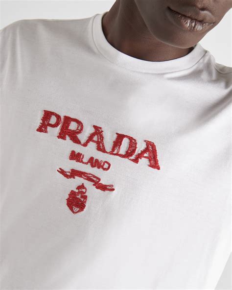 prada t shirt red|paypal Prada t shirt.